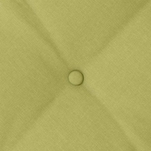 Възглавница за гръб Светло зелено 200 x 19 x 50 см текстил