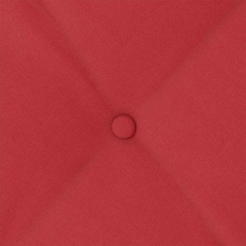 Възглавница за гръб Червено 200 x 19 x 50 см текстил