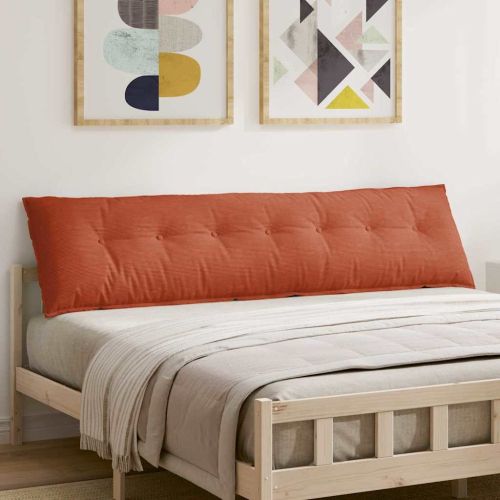 Възглавница за гръб Червено оранжево 200 x 50 см