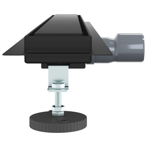 2 в 1 душов дренаж Черно 80 cm Неръждаема стомана 304