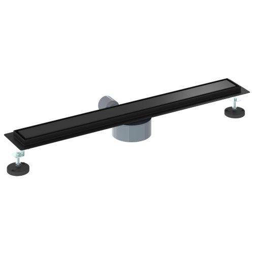 Душ канал 2-в-1 с 360° сифони Черно 70 cm