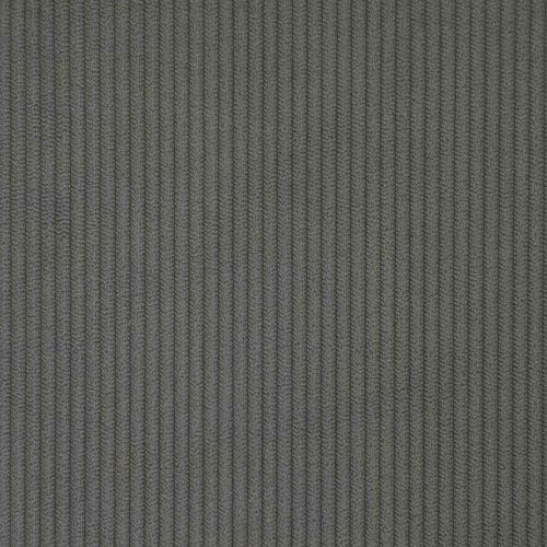 Шезлонг с пола с възглавница 3 pcs Тъмен сив Кордюрова тъкан