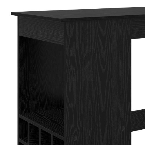 Бар маса 90 x 47.5 x 103.5 см Инженерна дървесина Черния дъб