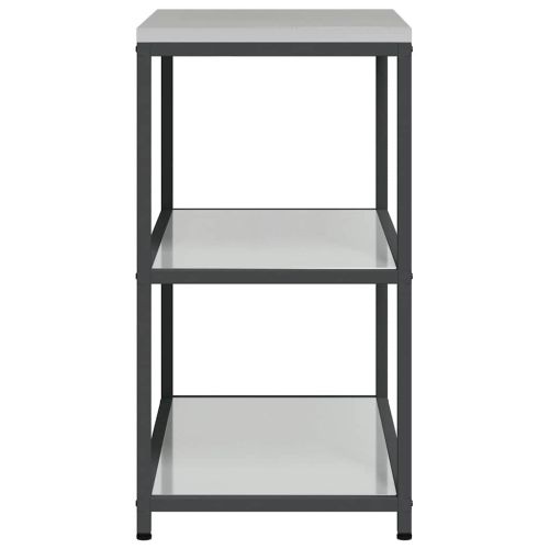 Съхранение в кухнята HATTEM Сребрист 90 x 50 x 92 см Стомана