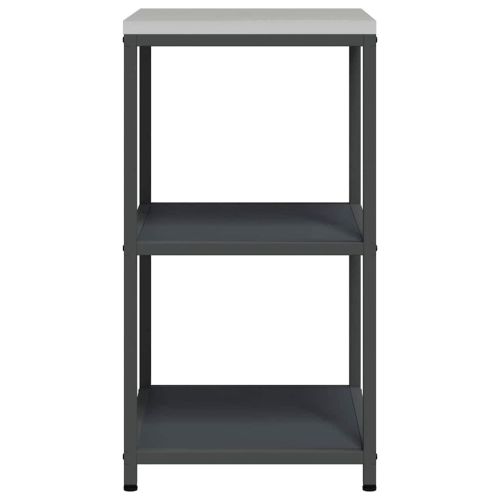 Съхранение в кухнята с рафт Антрацит 60 x 50 x 92 см Стомана