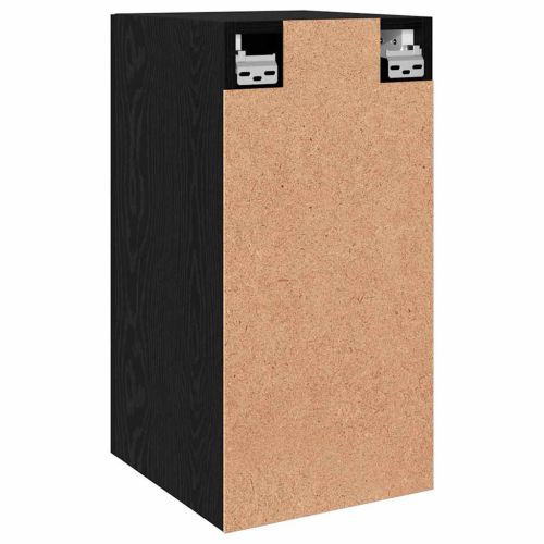Стенен ТВ шкаф 2 pcs Черния дъб 30,5 x 30 x 60 см