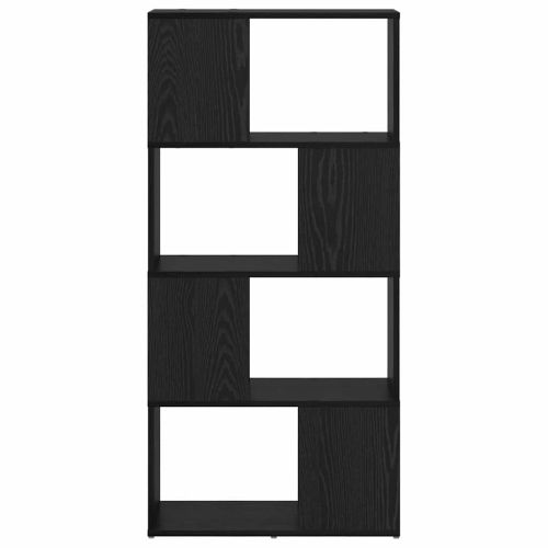 Комплект ТВ шкаф Черно 60 x 24 x 125,5 см Инженерно дърво