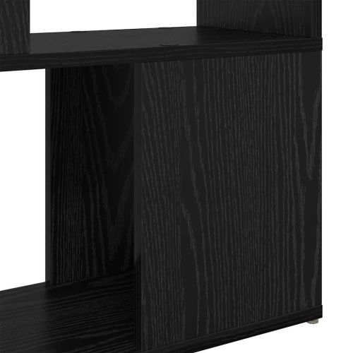 Комплект ТВ шкаф Черно 60 x 24 x 125,5 см Инженерно дърво