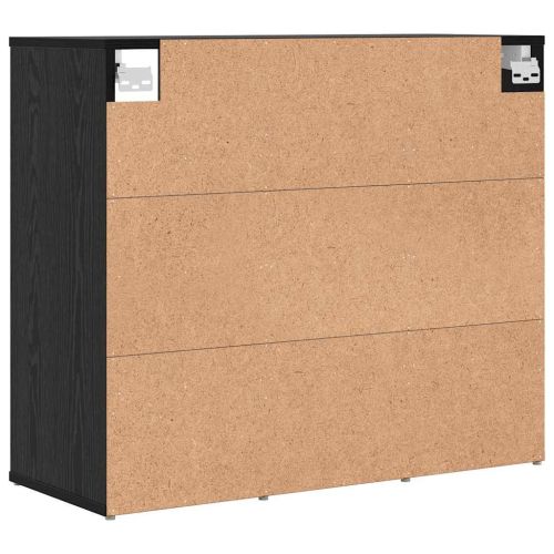 Шкаф за обувки Черния дъб 77,5 x 30 x 67 см Инженерно дърво