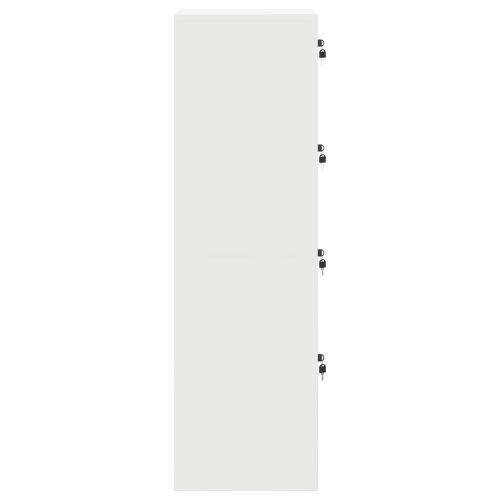 Шкаф за съхранение Розово 80 x 40 x 180 см Стомана