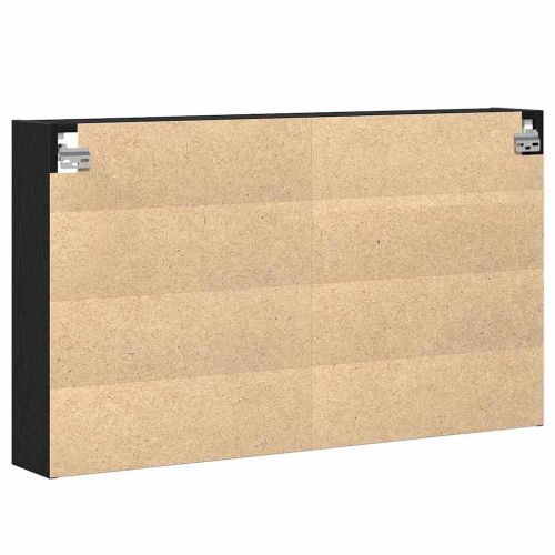 Витрина с рафт Черния дъб 100 x 15 x 58 cm Инженерно дърво