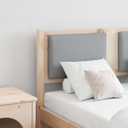 Облегалка за глава Друг Кафяво 120 cm Борово дърво масив