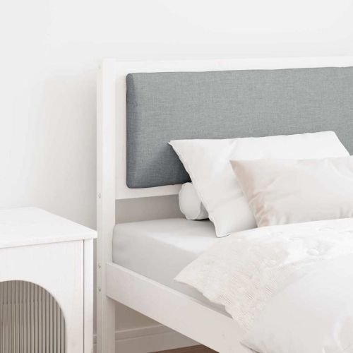 Облегалка за глава Друг Бяло 100 cm Борово дърво масив