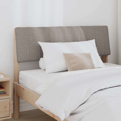 Тапицирана табла Таупе 100 cm Солидно борово дърво