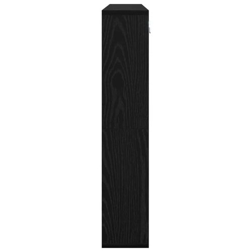 Шкаф с огледало Черния дъб 91 x 15 x 76,5 см