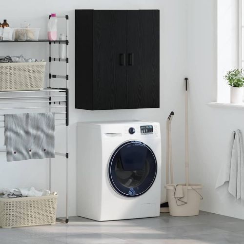 Стенен шкаф Черния дъб 69,5 x 34 x 90 см Инженерно дърво