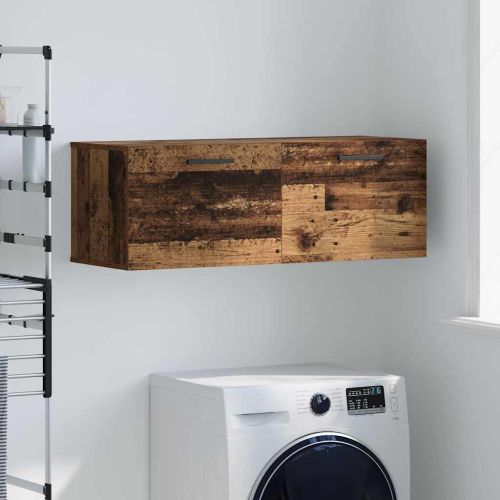 Стенен шкаф Старо дърво 100 x 36.5 x 35 cm Инженерно дърво