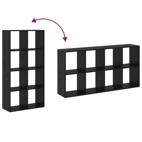 Шкаф за книги Черния дъб 69,5 x 29 x 137,5 см Инженерно дърво