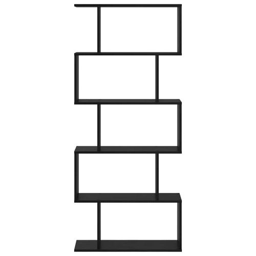 Шкаф за книги Черния дъб 70 x 24 x 161 см Инженерно дърво