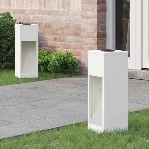 Слънчев LED светлинен указател 2 pcs Бяло