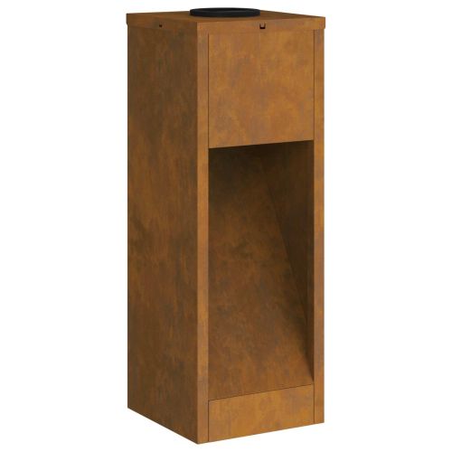 Слънчев LED светлинен указател 2 pcs Бронзов Патинираща стомана