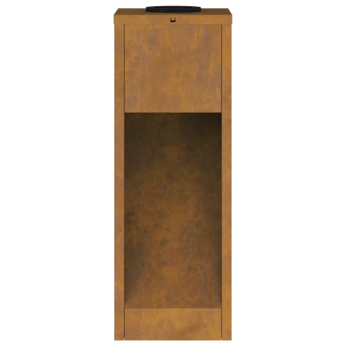 Слънчев LED светлинен указател 2 pcs Бронзов Патинираща стомана