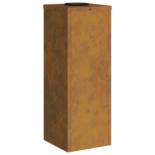 Слънчев LED светлинен указател 2 pcs Бронзов Патинираща стомана