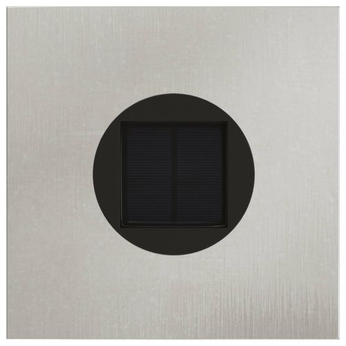 Слънчев LED светлинен указател 2 pcs Сребрист