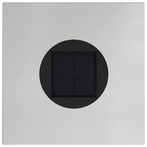 Слънчев LED светлинен указател 2 бр. Топло бяло 18 x 18 x 80 см