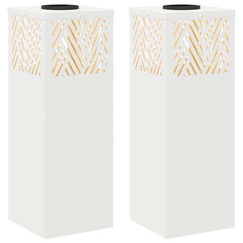 Соларна LED светлина за пътека 2 pcs Бяло