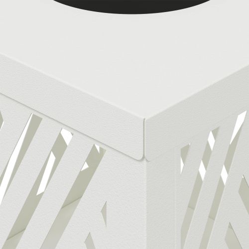Соларна LED светлина за пътека 2 бр. Топло бяло 18 x 18 x 50 см