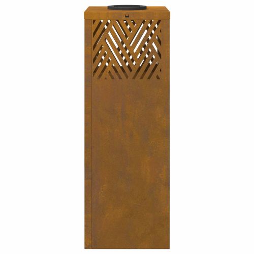 Соларна LED светлина за пътека 2 pcs Бронзов Патинираща стомана