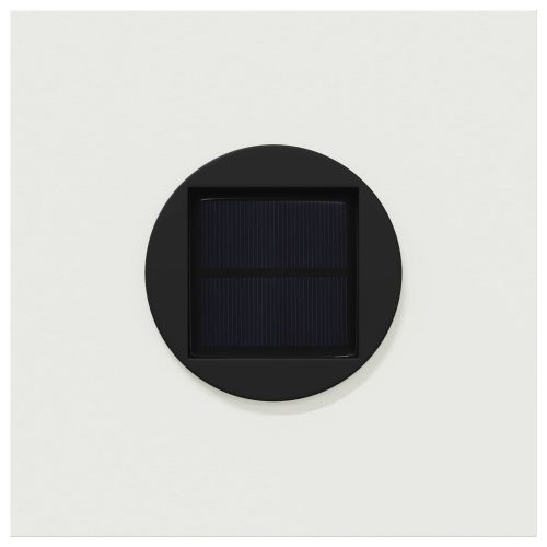 Соларна LED светлина за пътека 2 бр. Топло бяло 18 x 18 x 80 см