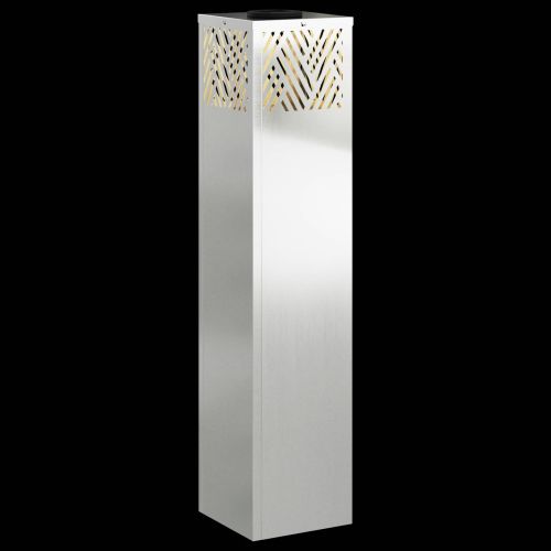 Соларна LED светлина за пътека 2 бр. Топло бяло 18 x 18 x 80 см