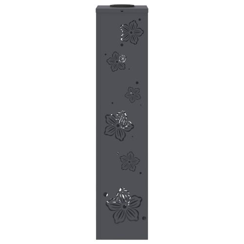 Соларна LED светлина за пътека 2 pcs Антрацит