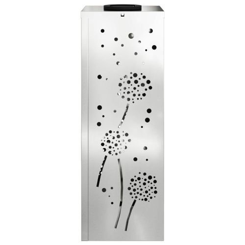 Соларна LED светлина за пътека 2 pcs Сребрист