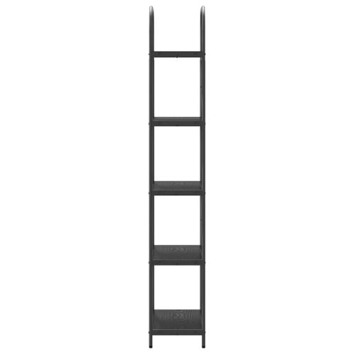 Рафт за книги Черния дъб 60 x 30 x 183 см Инженерно дърво