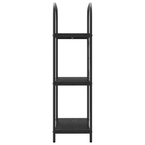 Рафт за книги Черния дъб 60 x 30 x 109 см Инженерно дърво