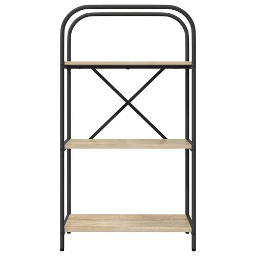 Рафт за книги Сонома дъб 60 x 30 x 109 см Инженерно дърво