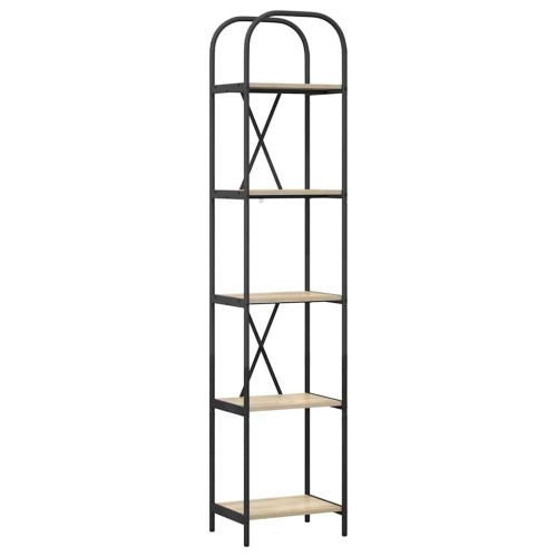 Рафт за книги Сонома дъб 40 x 30 x 183 см Инженерно дърво