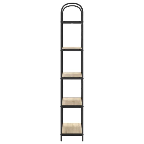 Рафт за книги Сонома дъб 80 x 30 x 183 см Инженерно дърво