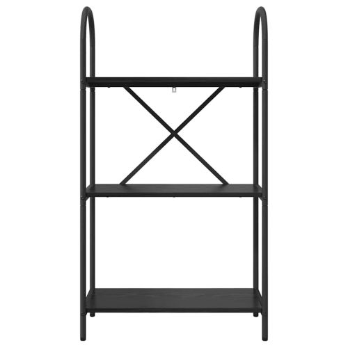 Рафт за книги Черния дъб 60 x 30 x 109 см Инженерно дърво