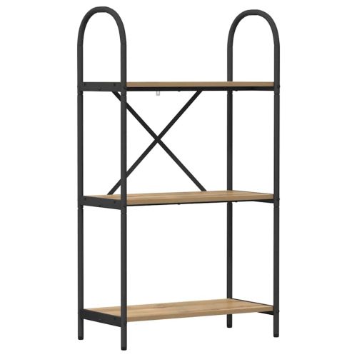 Рафт за книги Дъб 60 x 30 x 109 см Инженерно дърво