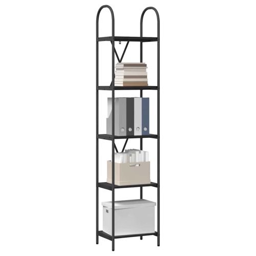 Рафт за книги Черния дъб 40 x 30 x 183 см Инженерно дърво