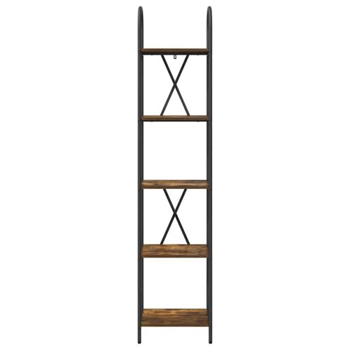 Рафт за книги Димян дъб 40 x 30 x 183 см Инженерно дърво