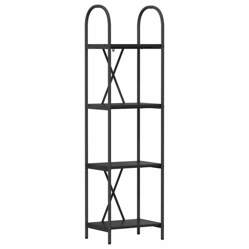 Рафт за книги Черния дъб 40 x 30 x 146 см Инженерно дърво