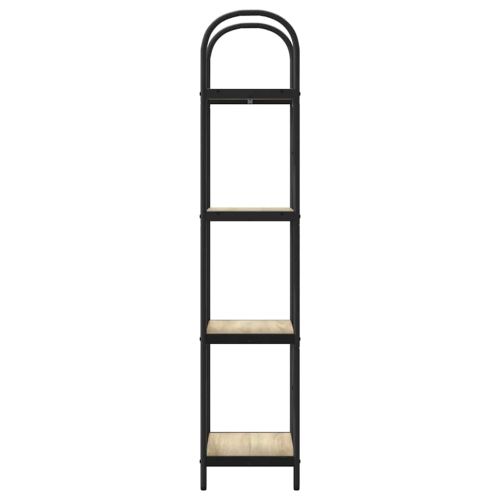 Рафт за книги Сонома дъб 40 x 30 x 146 см Инженерно дърво