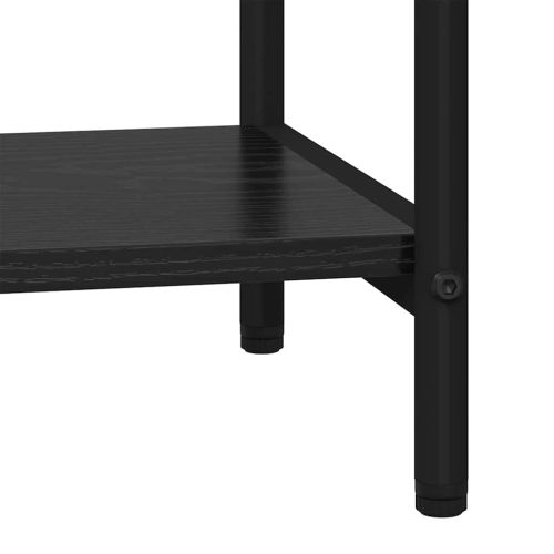 Рафт за книги Черния дъб 40 x 30 x 109 см Инженерно дърво