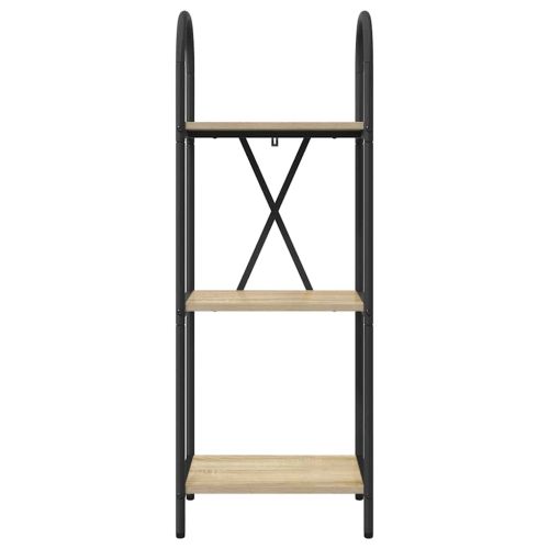 Рафт за книги Сонома дъб 40 x 30 x 109 см Инженерно дърво