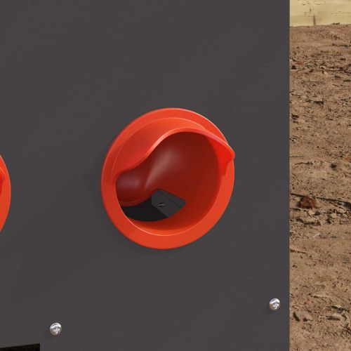 Кокошарник 2 pcs Черно 60,5 x 29 x 51 см